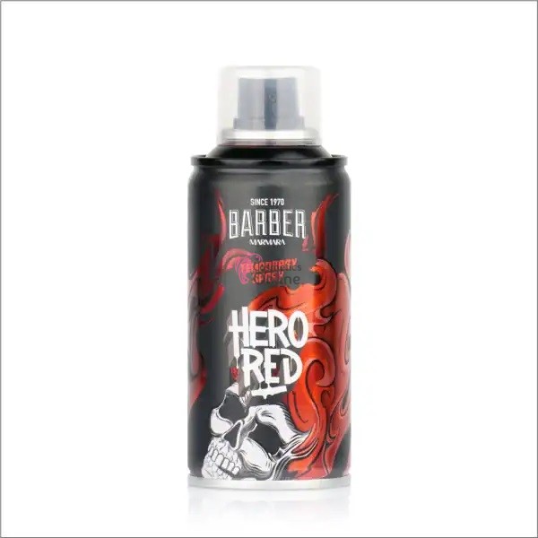 Spray pentru colorarea temporară a părului, roșu, Marmara Barber Red Hero, 150 ml